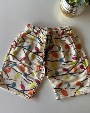 Short moletom estampado - Elefante Kids