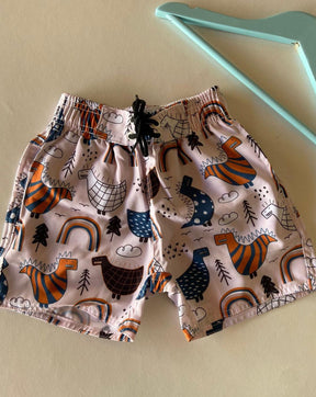 Short tactel estampado - Elefante Kids