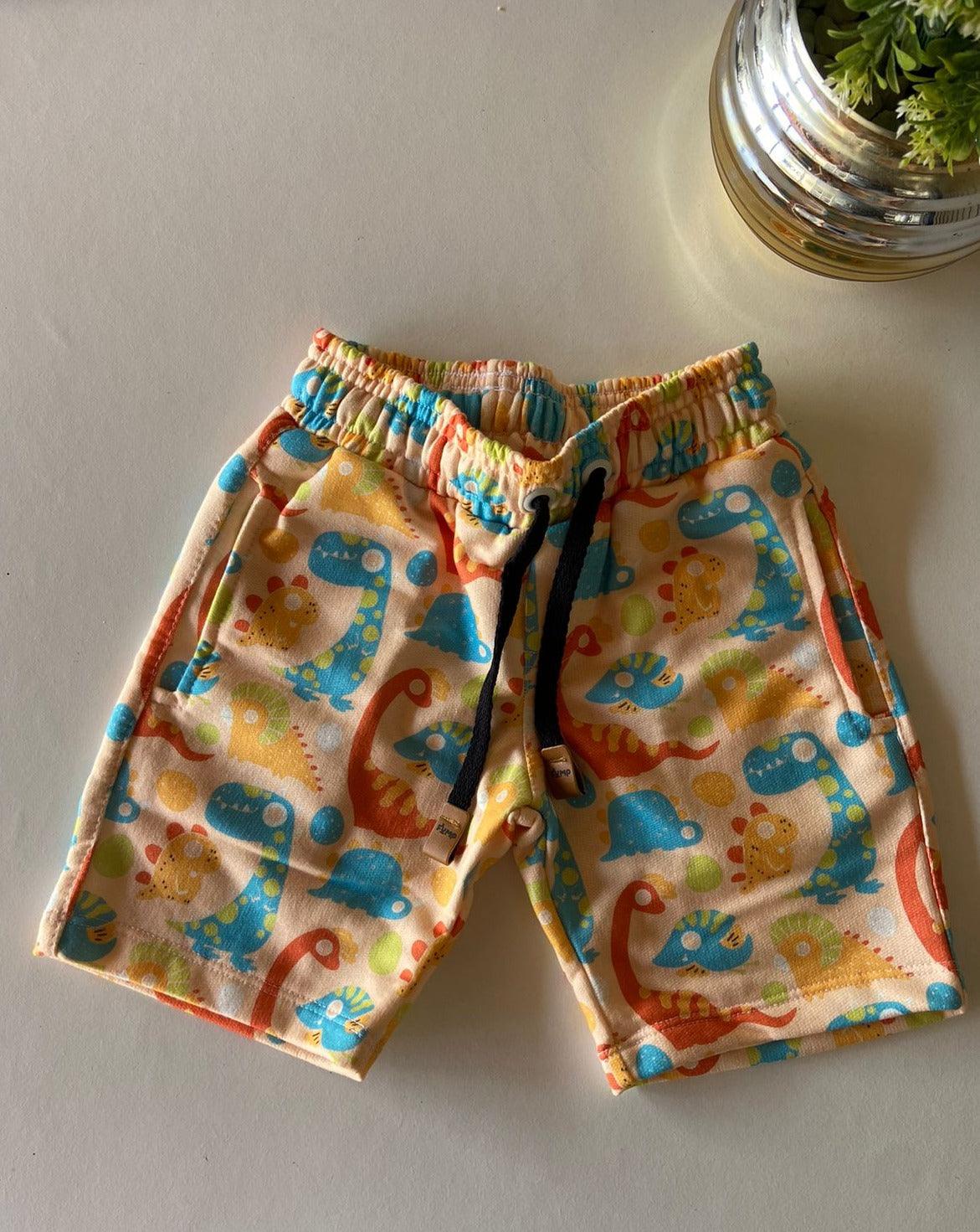 Short moletom estampado - Elefante Kids