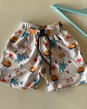 Short tactel estampado - Elefante Kids