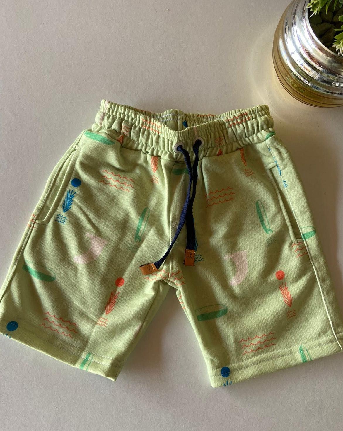 Short moletom estampado - Elefante Kids