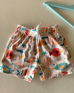 Short tactel estampado - Elefante Kids