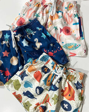 Short tactel estampado - Elefante Kids